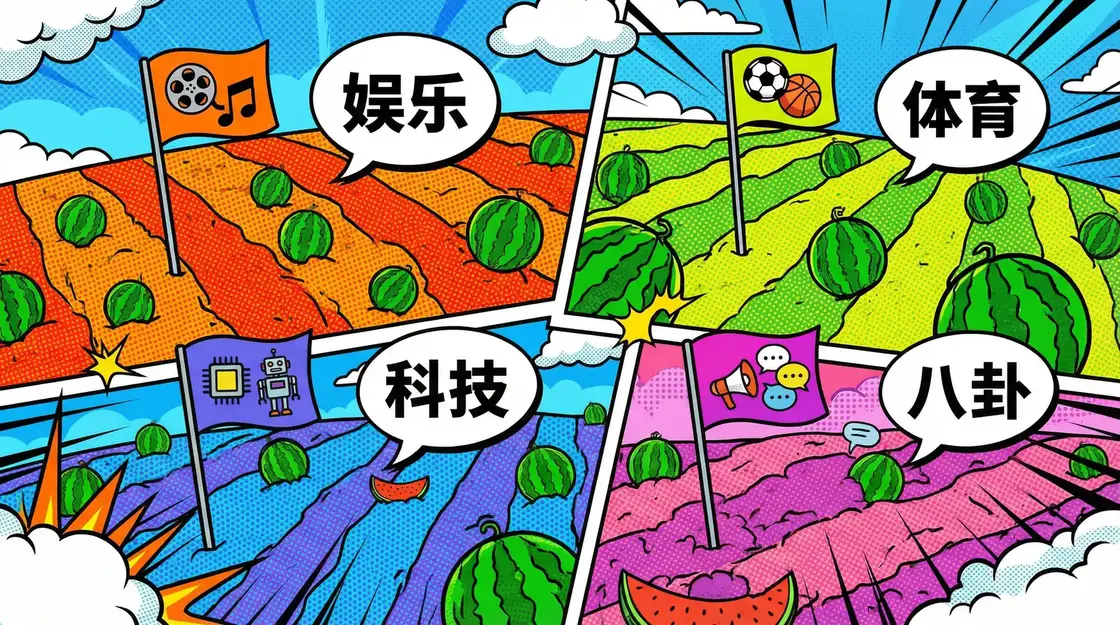 吃瓜爆料 娱乐瓜田分类